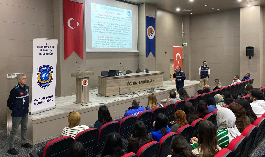Mersin polisi, akademisyenler ve