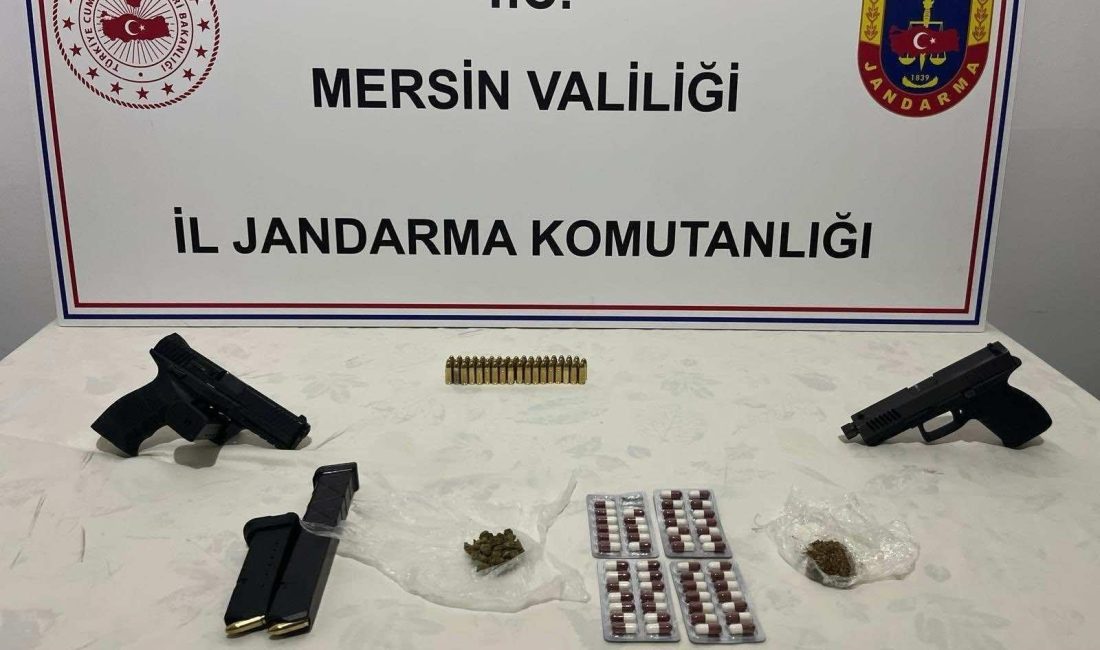 Mersin’de jandarma ekiplerinin düzenlediği