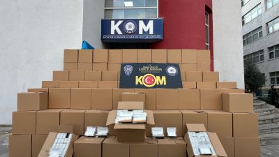 Adana polisinin kaçakçılıkla mücadele çerçevesinde