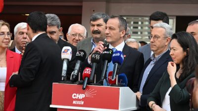 Mersin’de CHP İl Başkanlığınca, İstanbul