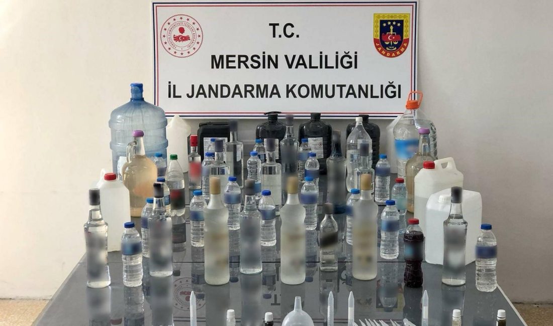 Mersin’de jandarma ekipleri, sahte