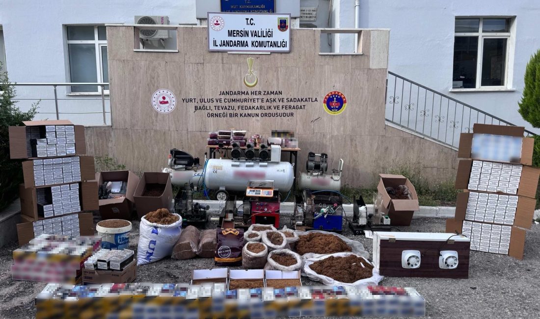 Mersin’in Mut ilçesinde bir