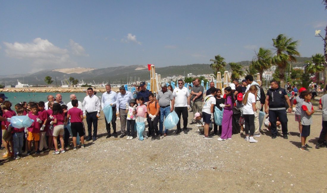 Mersin’in Silifke ilçesinde deniz