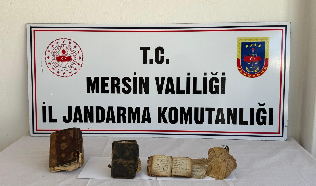 Mersin’de tarihi eser kaçakçılığı