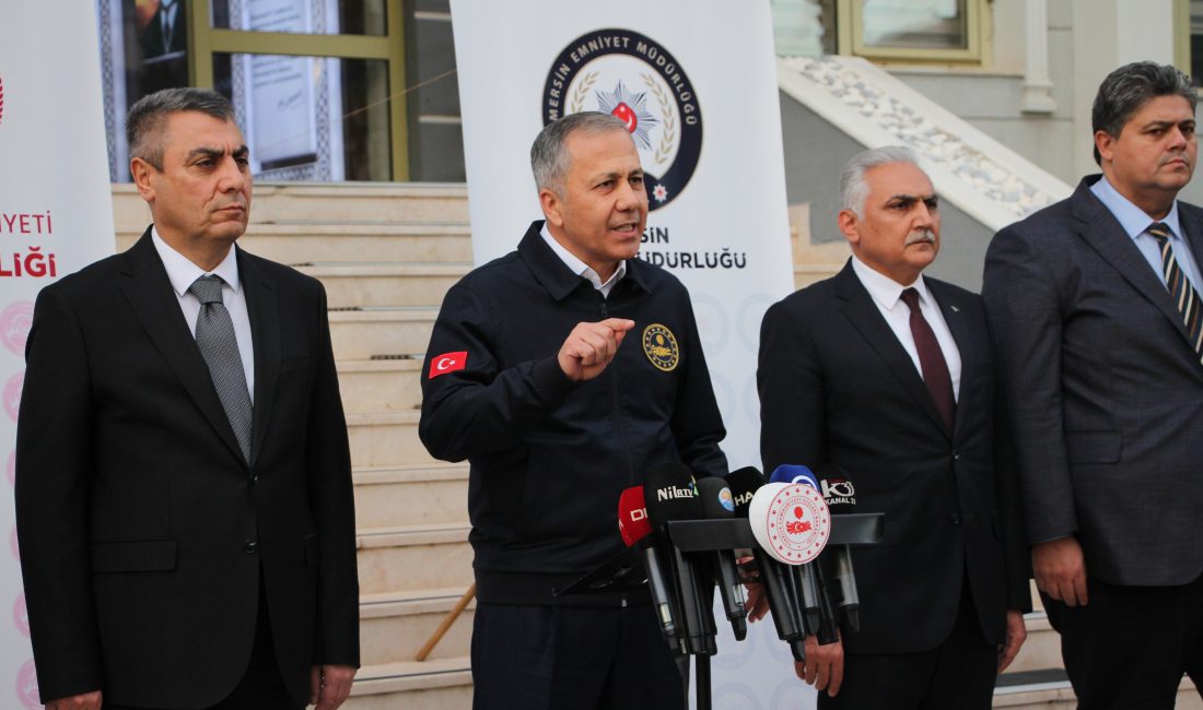 İçişleri Bakanı Ali Yerlikaya,