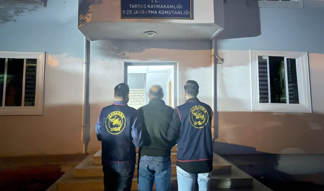 Mersin'in Tarsus ilçesinde jandarma