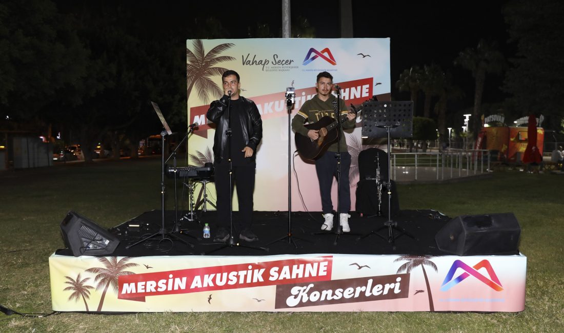 Mersin’de akustik sahne konserleri