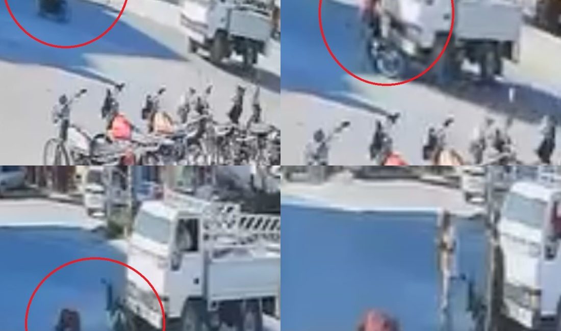 Mersin'in Erdemli ilçesinde kamyonet