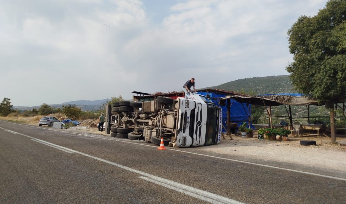 Mersin’in Tarsus ilçesinde kamyon
