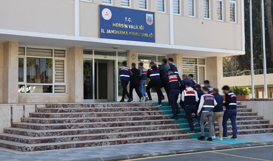 Mersin'de jandarma ekipleri tarafından