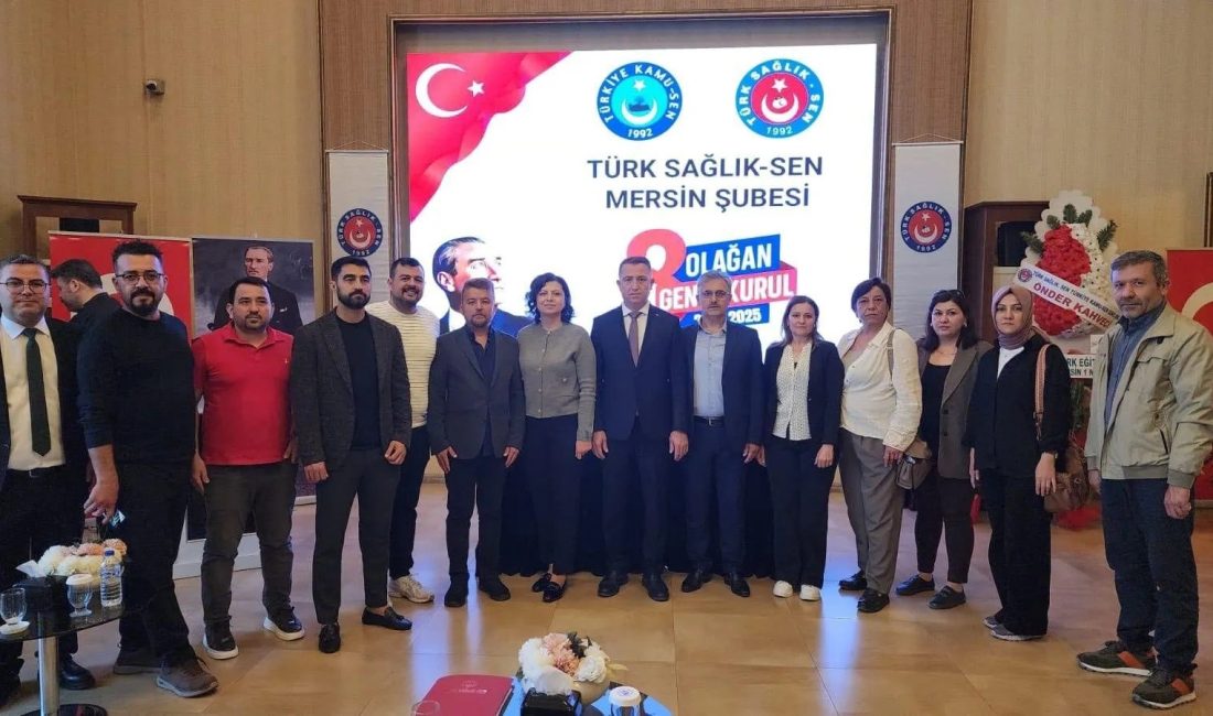 Türk Sağlık-Sen Mersin Şubesi'nde