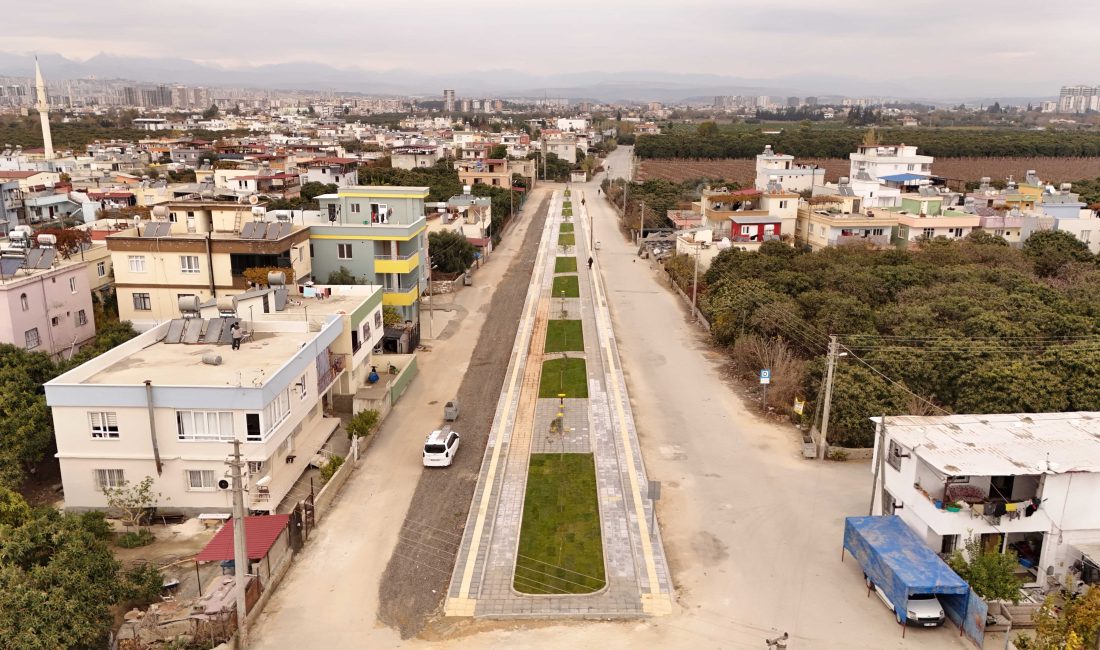 Tarsus Belediyesinden Yeşilevler’e modern