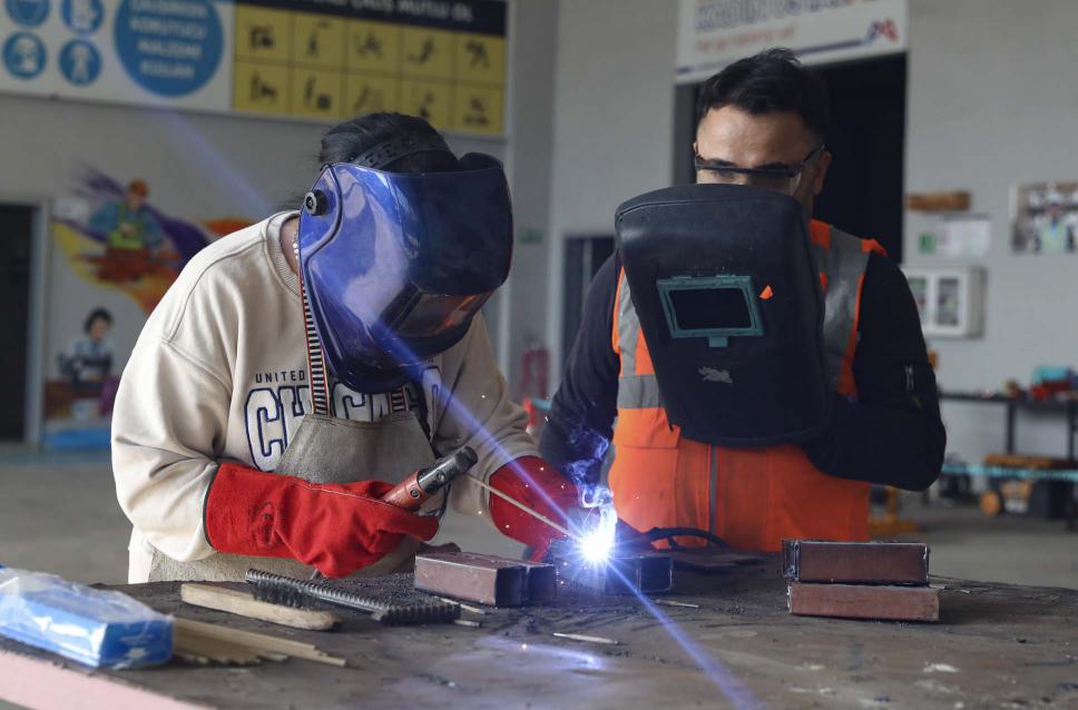 Büyükşehir Mercek’te Çelik Kaynak