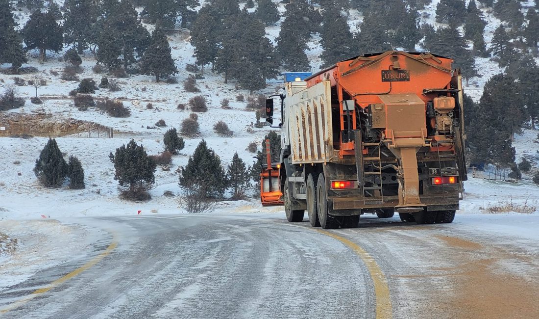 Mersin Büyükşehir Belediyesi ekipleri,