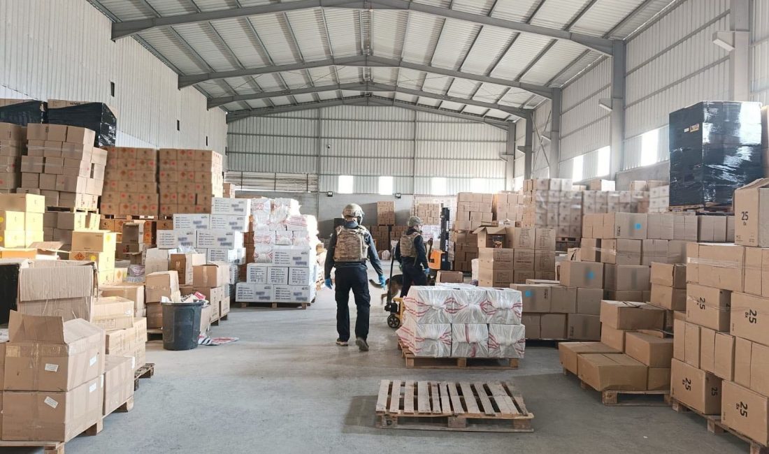 Mersin'de binlerce adet patlayıcı