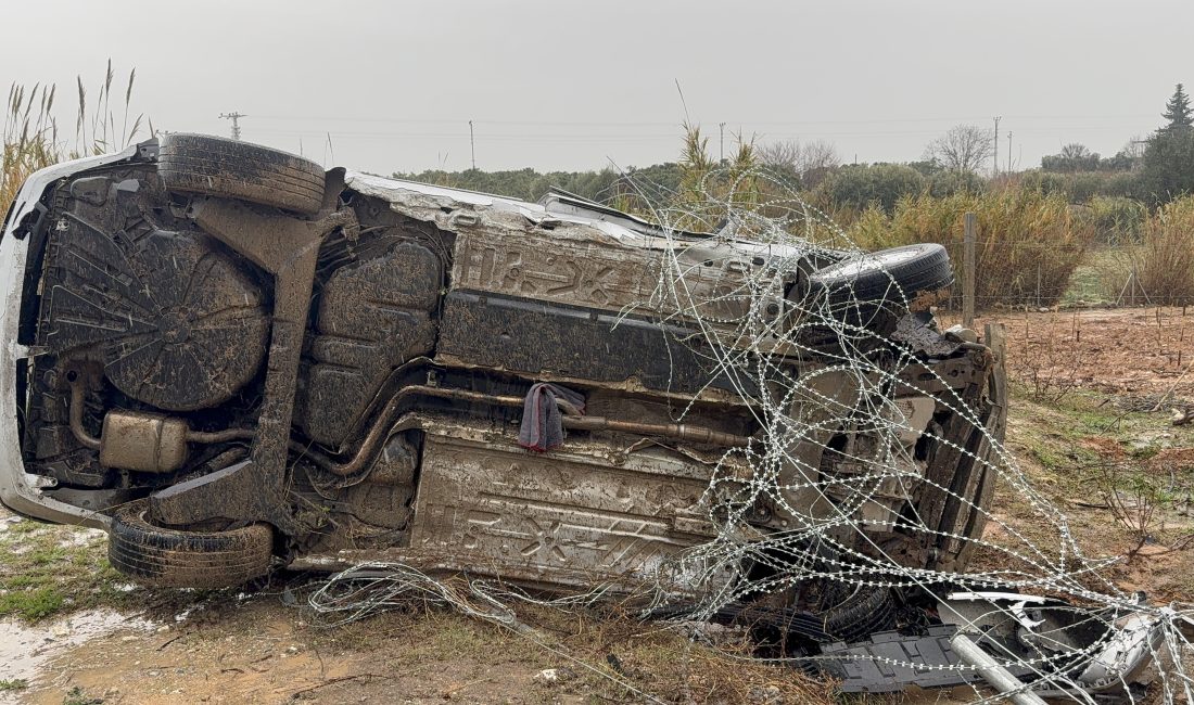 Mersin’in Tarsus ilçesinde yamur