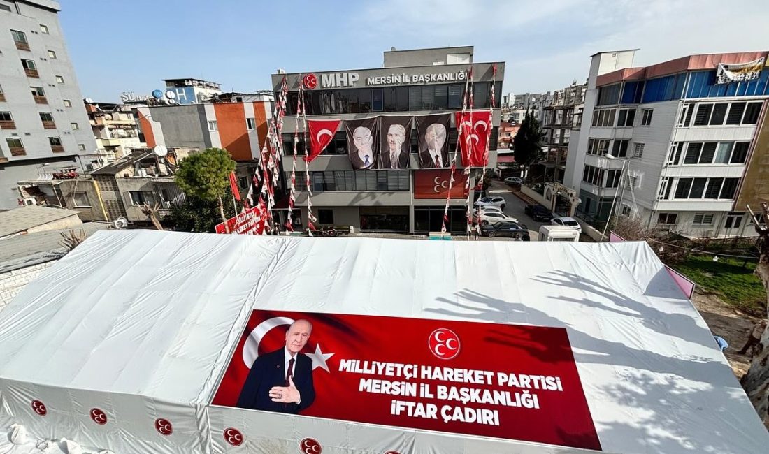 MHP MERSİN’DE RAMAZAN SOFRASI