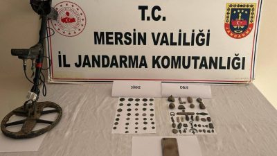 Mersin'de jandarma ekipleri tarafından kaçak