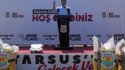 Tarsus Belediyesi, hayvancılıkla uğraşan üreticilere