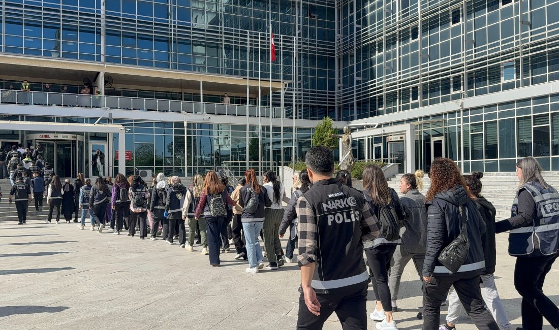 Mersin'in Tarsus ilçesinde uyuşturucu