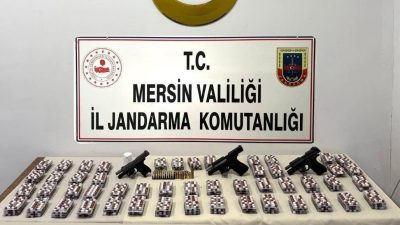Mersin'de, jandarma ekiplerince uyuşturucu madde