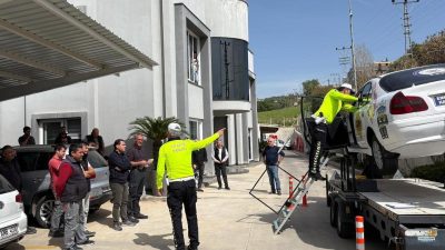 Mersin’de trafik güvenliğini artırmaya yönelik