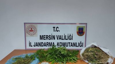 Mersin'in Tarsus ilçesinde uyuşturucu madde