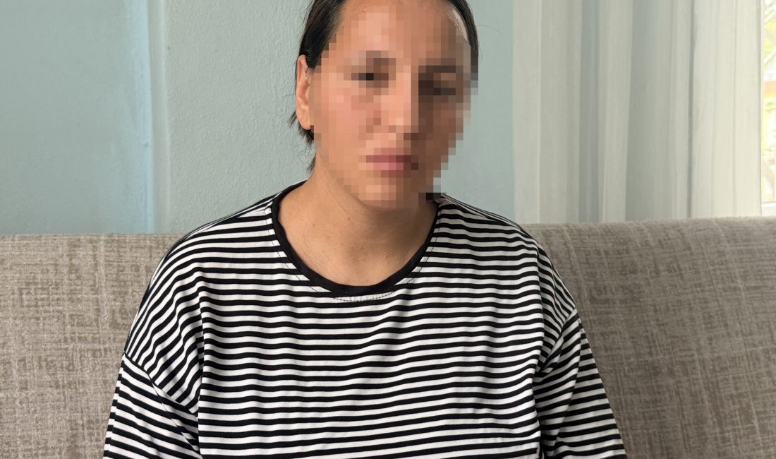 Mersin'de 3 çocuk annesi