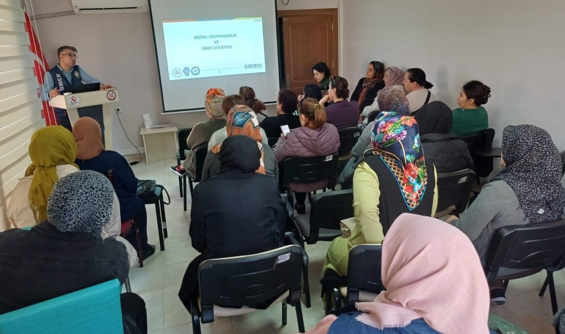 Mersin’de SİBERAY projesi kapsamında