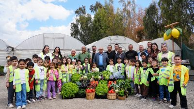 Mersin'in Erdemli ilçesinde kurulan 'çocuk