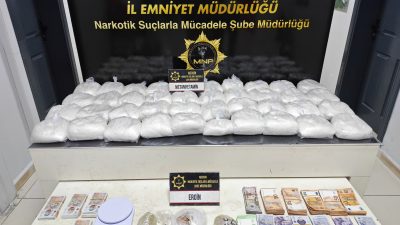 Mersin’de uyuşturucu madde ticareti yapan