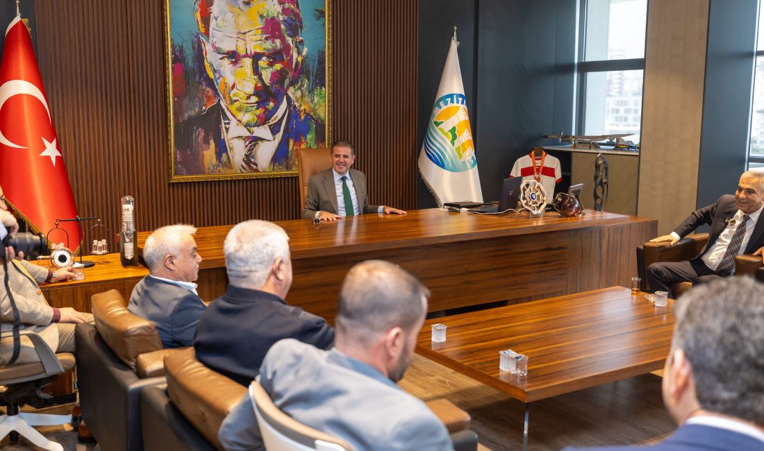 Mezitli Belediye Başkanı Ahmet Serkan