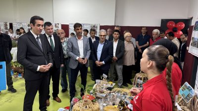 Mersin’in Bozyazı ilçesinde Tekmen Ortaokulu