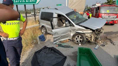 Mersin'in Tarsus ilçesinde meydana gelen