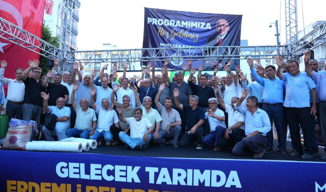 Mersin'in Erdemli Belediyesi tarafından